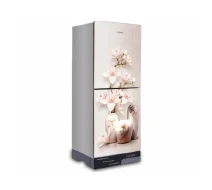 VISION Glass Door Refrigerator RE-280 Liter Vase W Magnolia Flower T
