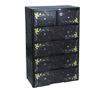 RFL Wardrobe Double 5D KD Deluxe Oak Wood
