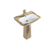 380 - Gazi Ceramic Basin Set