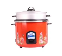 FRC-2.8L-2P Red Print - Gazi Rice Cooker