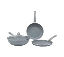 FE 2205-4C - Gazi Non-Stick Cookware Set