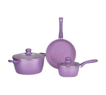 FE 2208-5C - Gazi Non-Stick Cookware Set
