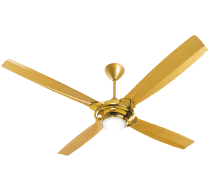 ZABEEN DECOR 4 BLADES CEILING FAN 56 INCH - Gold